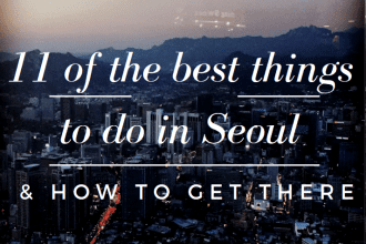 things to do in seoul